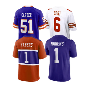 Venta al por Mayor de Camisetas de Fútbol Americano Personalizables con Beneficios, Manga Corta, Cosidas, Estilo Retro, Ropa Deportiva, Ropa de Fútbol, Sublimación - Product Image 1