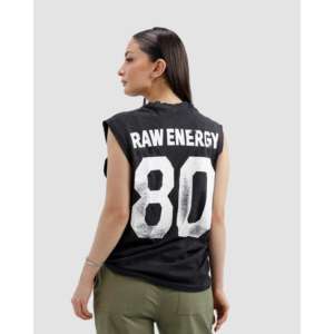 เสื้อยืดแขนกุดผ้าฝ้าย 100% รุ่น Washed Raw Energy - Product Image 6