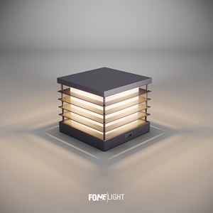 Postila Trụ Cột Ánh Sáng Vườn Tường Hàng Rào Bài Chiếu Sáng Nhôm Không Gỉ Lịch Thi Đấu 30x30 Cm Bán Buôn Chiếu Sáng Ngoài Trời - Product Image 1