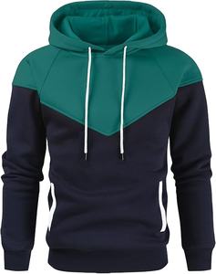 Sweat à capuche pour hommes personnalisé multicolore de haute qualité en polaire épaisse avec des techniques brodées et teintes unies pour l'hiver - Product Image 6