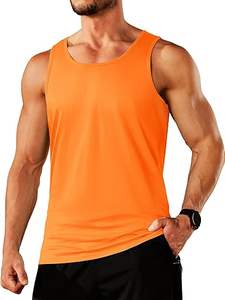 Camisetas de Tirantes para Hombre con Logotipo Personalizado Baratas de Fábrica, Transpirables, para Correr, sin Mangas, para Entrenamiento, Casuales, Talla Grande - Product Image 5