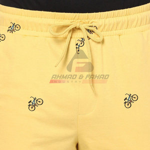 Marque distributeur Short décontracté pour homme 100% coton Design solide Offre Spéciale taille moyenne quantité minimale de commande bas Service OEM disponible Fabriqué au Pakistan - Product Image 5