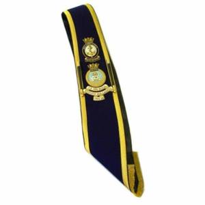 Écharpe brodée à la main de qualité supérieure OEM, écharpes tactiques OEM pour kit uniforme, broderie au point de croix DIY, écharpes brodées1 - Product Image 2