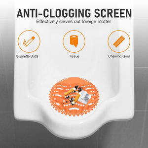 热卖定制印花伊娃防溅马桶清新剂泡泡糖香味200件小便池屏风 - Product Image 3