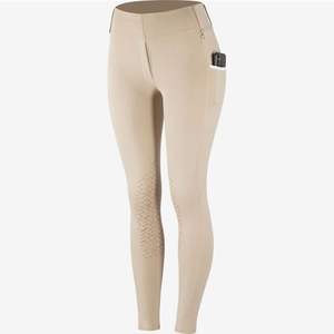 Custom Wholesale Equestrian Clothing 4 Way Stretch Horse Riding Leggings Tights <b>Jodhpurs</b> Pants With Phone Pocket and Belt Loops - Product Image 4