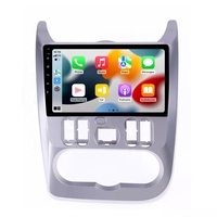 Autoradio multimédia HD Android, Navigation GPS, Carplay, vidéo 4G, pour Renault Logan 1 Sandero 2009-2015 Dacia Duster