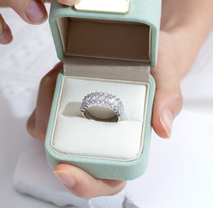 IGI Certified CVD HPHT Lab Grown <b>Emerald</b> Cut Channel Set <b>Ring</b> Sterling Silver Rose Gold Plated Eternity <b>Ring</b> for <b>Men</b> Women - Product Image 4