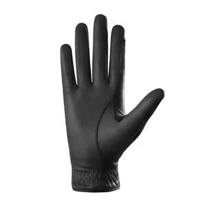 Gants d'équitation multicolores, doux et confortables pour femmes 100% Gants d'équitation en cuir de chèvre avec logo personnalisé - Product Image 3