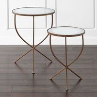 Ensemble de tables de présentation latérales pour le bureau et la maison Table basse unique décorative Accessoires de meubles récents Table d'appoint Prix bas