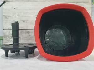 Venta al por mayor de fábrica, macetas de cultivo de vivero de plástico duraderas para invernadero, maceta de riego automático - Product Image 6