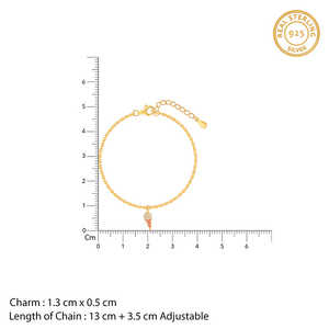 Golden Lil' Scoop Kids Fashion Charm para pulsera de 2 a 8 años - Product Image 3