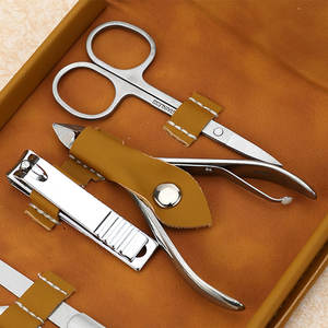 Portable professionnel 10 pièces en acier inoxydable doigt manucure pédicure trousse à outils ensemble de soins des ongles par L.A. ELAHI & CO, - Product Image 4