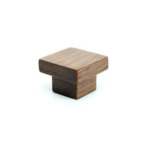 Poignées de porte de placard rondes en bois d'acacia naturel, couleur bois, taille moyenne - Product Image 5