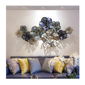 Colgantes de pared de metal de alta calidad de lujo ARTES DE Metal indio hogar restaurante pared arte decoración de pared piezas de decoración del hogar - Product Image 1