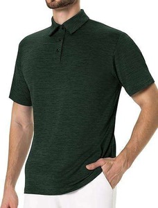 เสื้อโปโลแขนสั้นแบบคลาสสิกสำหรับผู้ชายเสื้อเชิ๊ตแห้งเร็วผ้าระบายความร้อนสีตัดกัน - Product Image 6