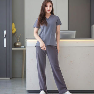 Uniformes Médicos de Poliéster y Elastano al por Mayor con Logotipo Personalizado para Niñas, Uniformes de Hospital para Mujeres, Batas de Laboratorio - Product Image 6