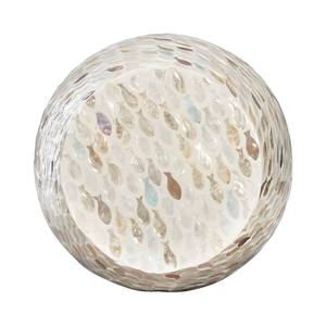 Table d'appoint en nacre, forme ovale, motif de coquille naturelle, meubles artisanaux, vente en gros pour hôtel, distribution en gros - Product Image 3