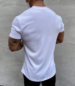New Fashion <b>Men</b> Autumn Winter Stand Collar T-<b>shirt</b> <b>Fleece</b> Bottoming Base <b>Shirt</b> Business Solid Color Long Sleeve Pullover T-<b>shirt</b> - Product Image 6