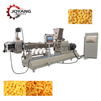 Machine à snacks automatique pour la production continue de boules de fromage, anneaux, bâtonnets et granulés soufflés