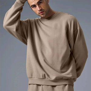 เสื้อสเวตเชิ้ตคอกลมแฟชั่นสำหรับผู้ชาย เนื้อผ้านุ่ม สวมใส่สบาย ทรงปกติ เหมาะสำหรับใส่ทุกวัน ฤดูหนาว ปักลาย 100% ผ้าฝ้าย - Product Image 5