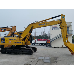 Excavadora de cadenas usada PC210LC-7, fabricada en Japón, en buen estado de funcionamiento, con componentes principales: motor, bomba de engranajes, cojinete. - Product Image 4