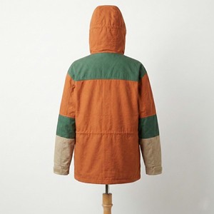 Manteau à capuche oversize tendance 2026, style vintage, tons terre, broderie 3D, coupe ample, utilitaire pour femme, coupe-vent - Product Image 2