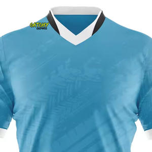 เสื้อใส่เล่นเกมระบายอากาศสำหรับผู้ชายเสื้อเล่นกีฬาพิมพ์ซับลิเมชัน - Product Image 2