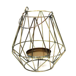 Handmade Classic <b>Black</b> & Copper Metal Wire <b>Lantern</b> Hanging Decor for Home Birthday Occasions Multi-Purpose <b>Candle</b> Holders Jars - Product Image 6