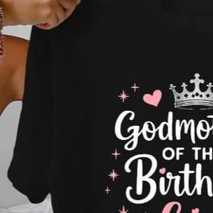 เสื้อยืดวันเกิดผู้หญิงแฟชั่นใหม่ ราคาถูกจากโรงงาน คุณภาพเยี่ยม ระบายอากาศได้ดี รับสกรีนโลโก้/สีตามสั่ง เสื้อยืดวันเกิดผู้หญิงสุดฮิต - Product Image 6