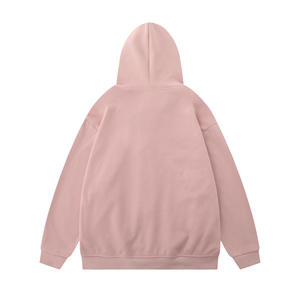 Sweats à capuche à fermeture éclair d'hiver pour hommes 100% tissu polaire en coton biologique respectueux de l'environnement - Product Image 5