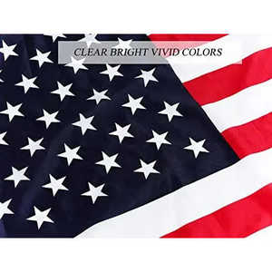 Paquete de 10 Banderas Estadounidenses para Exteriores de 3x5 Pies, Bandera de EE. UU. para Exteriores - Dios Bendiga a América, Bandera Nacional Duradera con Estrellas y Franjas - Product Image 6