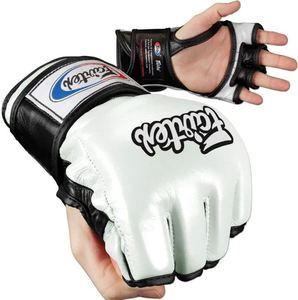 Gants de grappling MMA Fairtex personnalisés de haute qualité, gants d'entraînement professionnels en cuir avec logo personnalisé - Product Image 1