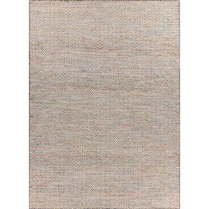 พรมขนสัตว์ผสมวิสโคสลายเรขาคณิต Abrash Gold Flat Weaves รุ่น ADWV-13047 สำหรับใช้ในบ้าน - Product Image 1