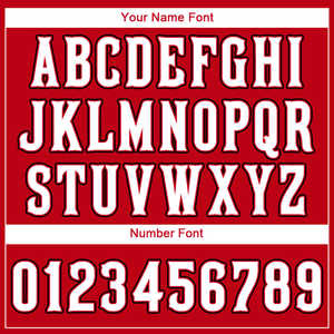 Maillots de softball rouge blanc noir personnalisés, vente en gros de maillots de softball personnalisés à demi-manches, col en V, maillots de softball pour femmes, nouvel arrivage - Product Image 4