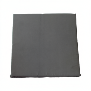 Cojín de Asiento Gris Liso de 36 x 36 x 2 cm, Paquete de 4 Almohadas Lumbares y Cojines de Asiento - Product Image 2