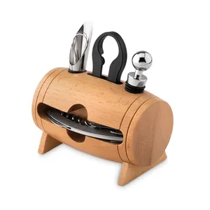 BOTA Custom Merchandising Wood Barrel <b>Wine</b> Set for <b>Bars</b> - Product Image 1