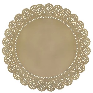 Ensemble d'assiettes de chargeur gaufrées marron design avec finition antique pour une table à manger élégante et une table de fête - Product Image 5