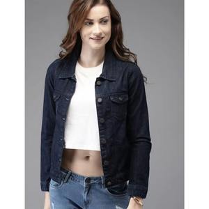 Chaqueta Vaquera para Mujer, Diseño Clásico, Tela de Algodón Resistente - Product Image 2
