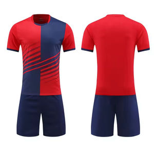 Numéro de nom d'équipe de vente chaude Uniformes d'entraînement de football de football Chemises de club avec short - Product Image 6