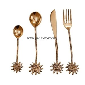 Mesa de comedor para restaurante, almuerzo y vajilla, juego de cucharas de comida, mesa de calidad Superior, juego de cubiertos decorativos únicos - Product Image 2