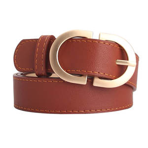 Cinturón de Cuero de Tacto Suave y Uso Duradero con Forma Refinada y Comodidad Diaria - Product Image 1