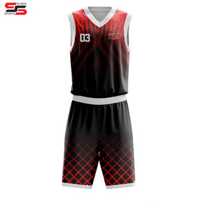 Kits d'uniformes de basket-ball sublimés personnalisés nouveau design - Product Image 6