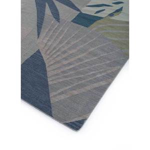 พรมขนสัตว์ทำมือ Orenda สีเทาและสีดำ ลายทอแบบเรียบ ลายเส้นนามธรรมและลายทาง รูปทรงสี่เหลี่ยมผืนผ้า พรมปูพื้นบ้าน รุ่น DW-225 - Product Image 2