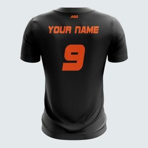 Venta superior Durable Alta calidad Impresión personalizada Goma Camisetas de fútbol americano Colores personalizados Impresión digital de secado rápido Unisex - Product Image 2