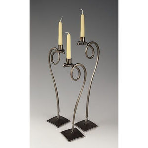 Bougeoir de forme personnalisée au design moderne bougeoir en métal de haute qualité pour la maison bougeoir décoratif à bon prix - Product Image 2