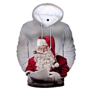 Sudaderas CON CAPUCHA DE Navidad de alta calidad 100% algodón sudaderas con capucha de Navidad polar 3D impreso bordado sudaderas con capucha de Navidad - Product Image 6