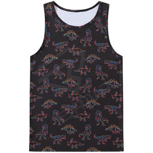 Hombres sin mangas transpirable gimnasio Fitness entrenamiento personalizado camiseta sin mangas hombres sublimación precio barato último estilo hombres camisetas sin mangas - Product Image 1