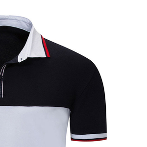 Vente en gros d'usine, Polo personnalisé à la mode, décontracté, séchage rapide, nouveau Design, col rond, haute qualité, Polo uni pour hommes - Product Image 5