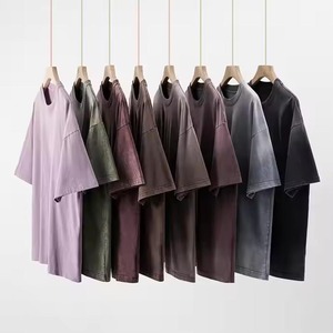 Fabricant de t-shirts de marque privée OEM pour l'exportation t-shirts streetwear unisexes surdimensionnés pour les jeunes - Product Image 4