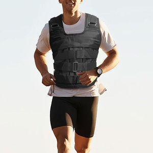 เสื้อกั๊กวิ่งคอวีแฟชั่นใหม่คุณภาพสูงลดราคาพิเศษ ระบายอากาศได้ดี แห้งเร็ว ผลิตจากโพลีเอสเตอร์และไนลอน รับสกรีนโลโก้ - Product Image 5